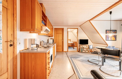 Rodenas Apartamento | Apartamento 'Giebelwohnung' con jardín comunitario y Wi-Fi