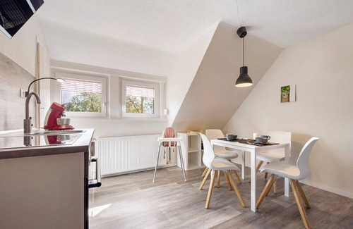 Seesen Apartamento | Apartamento vacacional "Harzreich" con balcón, jardín comunitario y wifi