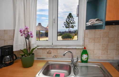 Mirtos Apartamento | Apartamento vacacional "One-Bedroom Kallithea" con vistas al mar, 2 terrazas compartidas y Wi-Fi