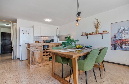 Betancuria Apartamento | Apartamento vacacional 'Sonneninsel Fuerteventura' con vistas al mar, piscina comunitaria y wifi