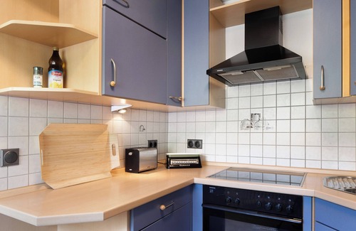 Talhausen Apartamento | Apartamento vacacional 'Talhausen' con terraza privada, jardín privado y Wi-Fi