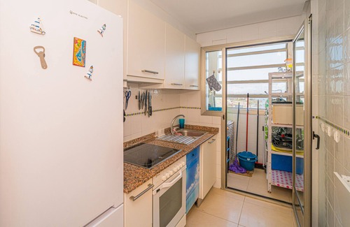 San Javier Apartamento | Apartamento vacacional "Urbanizacion Dos Playas" con vistas al mar, piscina compartida y Wi-Fi