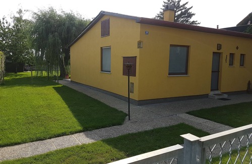 Sankt Andra am Zicksee Casa | Casa de vacaciones, a solo 250 m del lago, hasta 6 personas, abierta todo el año.