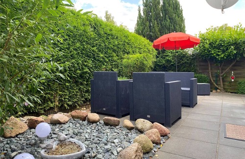 Kaltenhof Casa | Holiday home Harmonie - Cozy, completely fenced holiday home in Kaltenhof.