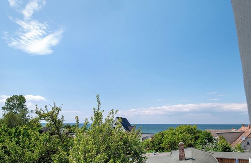 Meschendorf Apartamento | Apartamento de vacaciones 'Möve ABA Apartment 44' con vistas al mar, jardín comunitario y WiFi