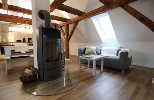 Barkhagen Casa | Casa de vacaciones con 2 chimeneas, Zarchlin