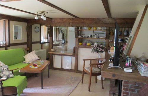 Uckerland Casa | Casa de vacaciones 'Altes Jägerhaus' con terraza privada y jardín privado