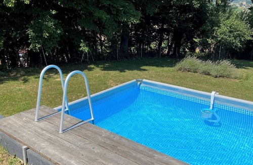 Olbendorf Casa | Casa de vacaciones "Altes Landhaus Südburgenland" con piscina, balcón y Wi-Fi