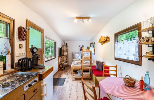 Zwickgabel Casa | Casa de vacaciones 'Am Bach' con terraza privada y jardín privado