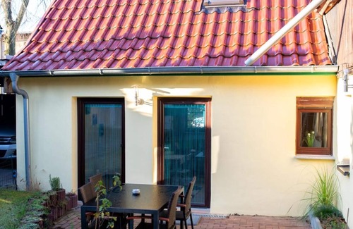 Annenwalde Apartamento | Casa de vacaciones 'Am Reiterhof' con terraza privada, jardín privado y wifi