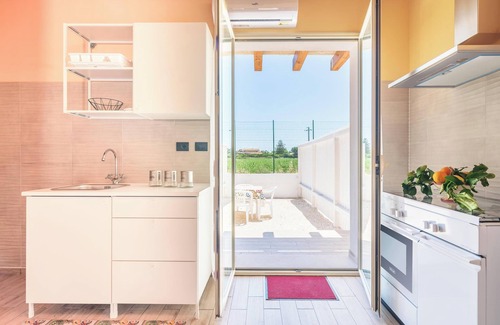 Brucoli Casa | Casa de vacaciones 'Brucoli Mare 1' con vistas al mar, terrazas y aire acondicionado