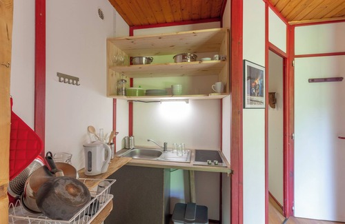 Malbosc Casa | Casa de vacaciones 'Bungalow Moulin Du Gournier' con terraza privada y jardín compartido