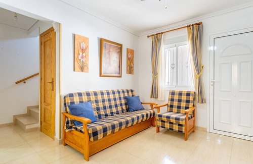 Puerto Marino Casa | Holiday Home "casa en la playa con piscina, terraza y relax F.C" with Shared Pool & Wi-Fi