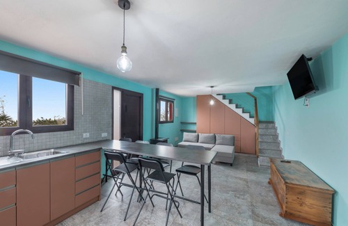 Garafia Casa | Casa de vacaciones 'Casa Efrén' con vistas al mar, terraza privada y Wi-Fi