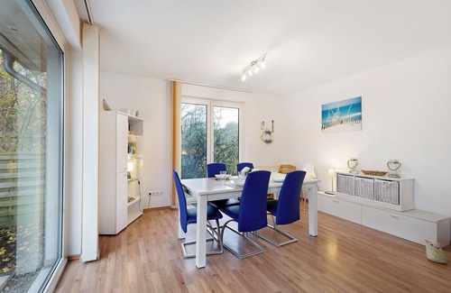 Alt-Travemunde/Ronnau Casa | Casa de vacaciones 'Ferienhaus Nordmeer' con terraza privada, jardín privado y Wi-Fi