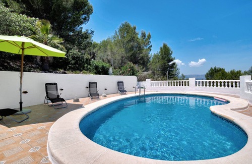 La Font d'en Carros Casa | Casa de vacaciones 'Chalet Tossal Gros' con vistas al mar, Wi-Fi y aire acondicionado