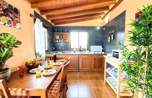 Las Hayas Casa | Casa de vacaciones 'Casa Pavón De La Fortaleza Chipude' con vistas al mar, terraza privada y Wi-Fi