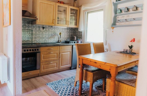 Bohmerheide Casa | Casa de vacaciones 'Ferienhaus Nachtigall' con terraza privada, jardín privado y Wi-Fi