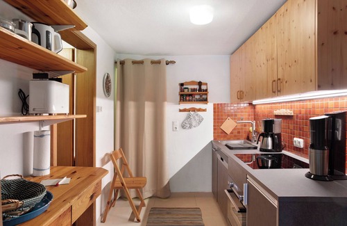 Mittenwald Casa | Casa de vacaciones 'Ferienhaus Zaunkönig' con vistas a la montaña y terraza privada