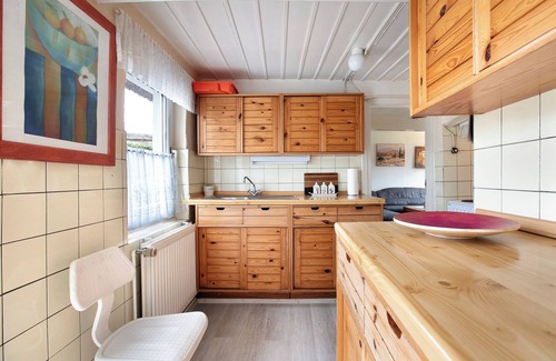 Flensburg Casa | Casa de vacaciones 'Ferienhaus Bruhn' con terraza privada, jardín privado y Wi-Fi