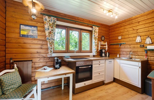 Ulsnis Casa | Casa de vacaciones 'Ferienhaus Schleiblick' con vistas al mar, terraza privada y Wi-Fi