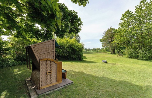 Ulsnis Casa | Casa de vacaciones 'Ferienhaus Schleiblick' con vistas al mar, terraza privada y Wi-Fi