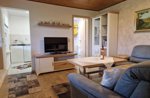Halbestadt Apartamento | Vista de la fortaleza de vacaciones - casa de campo, ducha, inodoro, 1 dormitorio