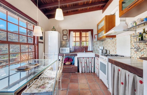 Hermigua Casa | Casa de vacaciones 'Finca Los Tableros' con vistas al mar, jardín, terraza y Wi-Fi de alta velocidad