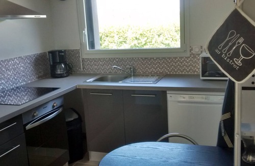 Pleumeur-Bodou Casa | Casa de vacaciones "Gite Jours Tranquilles" con terraza privada y Wi-Fi