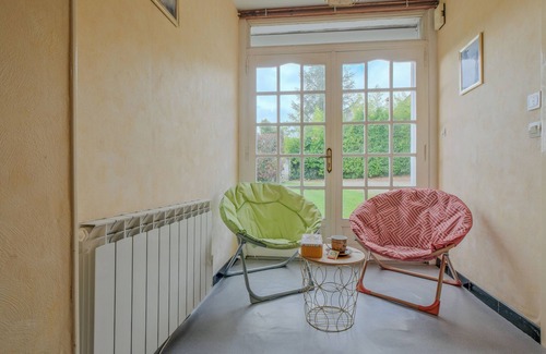 Riberac Casa | Casa de vacaciones 'Gîte La Faurie' con terraza privada y jardín privado