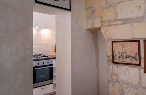 Uggiano la Chiesa Casa | Casa de vacaciones "Casa Papadia - Bilocale Mirto" con piscina, Wi-Fi, aire acondicionado y jardín