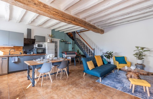 Couffy Casa | Casa de Vacaciones 'La Clé Des Champs' con Terraza Privada, Jardín Privado y Wi-Fi
