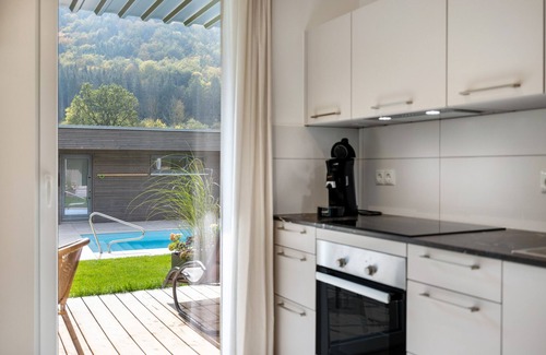 Beuron Apartamento | Casa de vacaciones 'Lupus 3' con vistas a la montaña, terraza privada y WLAN