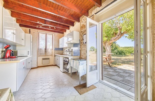 Cavignac Casa | Casa de vacaciones 'Maison De Campagne Avec Jardin' con terraza privada, jardín privado y aire acondicionado