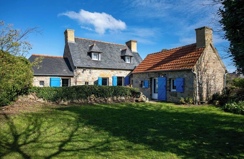 Kerbors Casa | Casa de vacaciones 'Maison De Pêcheur Mylia' con terraza privada, jardín privado y Wi-Fi