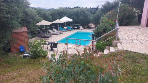 Giannades Casa | Holiday Home Matthäus am Corfutrail, Ferienoase im Olivenhain 3 km zum Meer