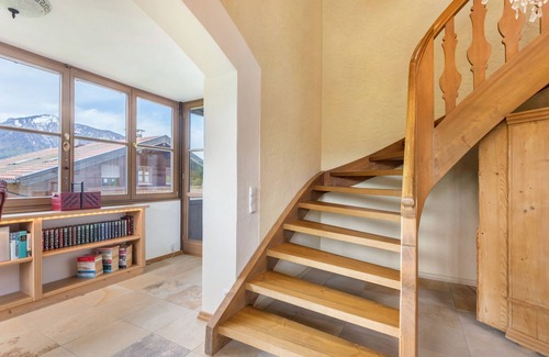 Unterwoessen Casa | Casa de vacaciones 'Mit Bergpanorama' con vistas a la montaña, terraza privada y Wi-Fi