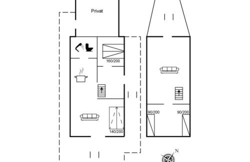 Tørresø Casa | Holiday Home Næwe - 100m from the sea by Interhome