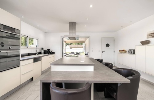 Ychoux Casa | Casa de vacaciones 'Villa Lumière Ychoux' con piscina y Wi-Fi