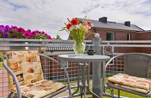 Arbshagen Casa | Casa vacacional con terraza barbacoa y jardín