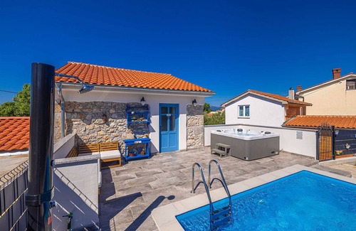 Skrbcici Casa | Casa vacacional KUNTENTA con piscina privada y jacuzzi