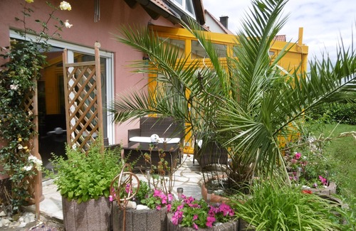 Pyrbaum Casa | Casa de vacaciones con sala de billar / sauna, familia u. tierfreundl. 10 pers., Jardín de invierno