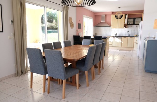 Aureille Villa | Holiday rental villa view and pool AUREILLE LS1-449