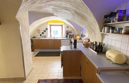 Betzenstein Casa | Suite de vacaciones "Chalet" en el "Ferienhaus Burgcafé"