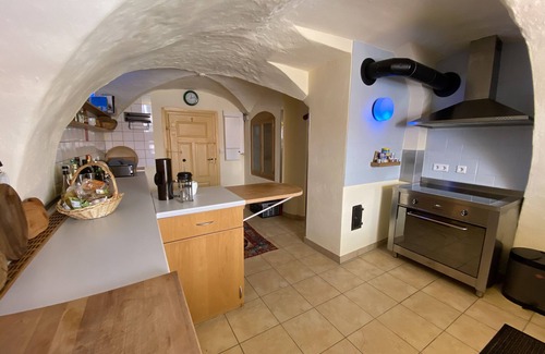 Betzenstein Casa | Suite de vacaciones "Chalet" en el "Ferienhaus Burgcafé"