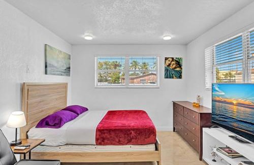 Royal Poinciana Apartamento | Hollywood Vacation Mins To Beach & Hard Rock #193