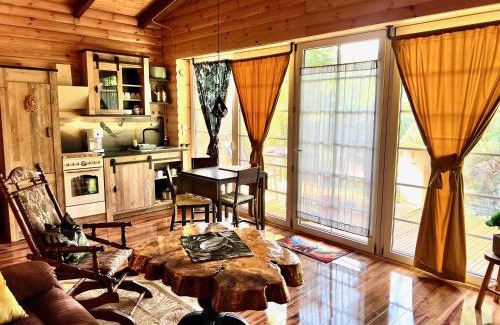 Wuthenow Casa | Holzhaus Bärenhöhle am Wald und See