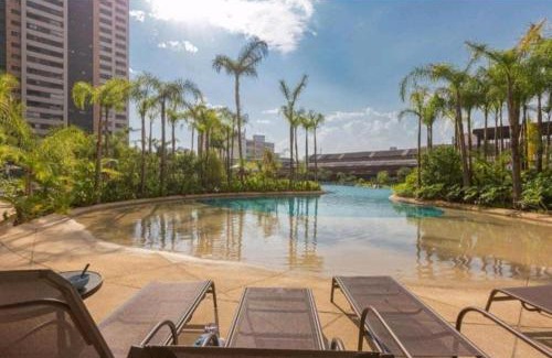 Bras Apartamento | Home Cinema em Resort Top com Xbox e 2 Qts com AC