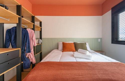 Bras Apartamento | Home Cinema em Resort Top com Xbox e 2 Qts com AC