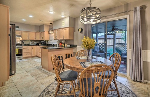 South Oklahoma City Casa | Home w/ Screened Porch ~ 10 Miles to Dtwn OKC!
